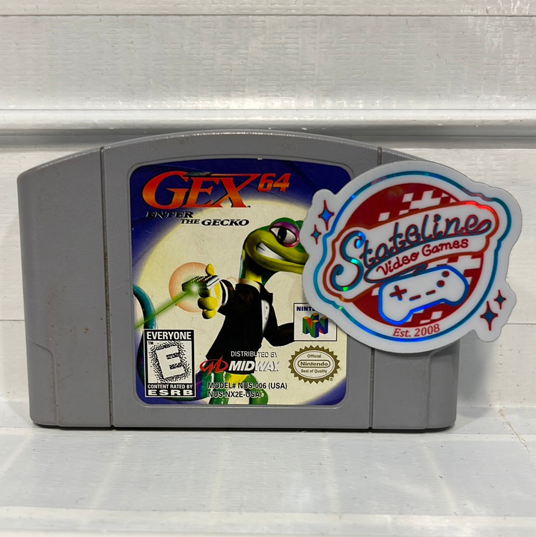 Gex 64 - Nintendo 64 – Stateline Video Games Inc.