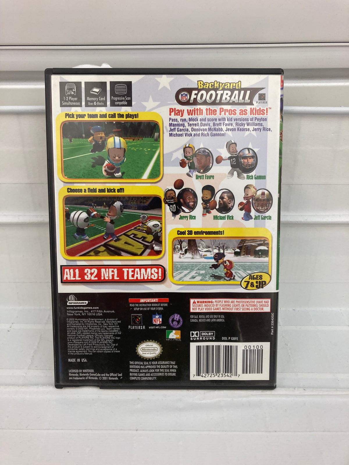 Backyard Football - Gamecube