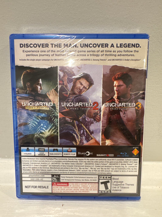 Uncharted The Nathan Drake Collection [Not for Resale] - Playstation 4
