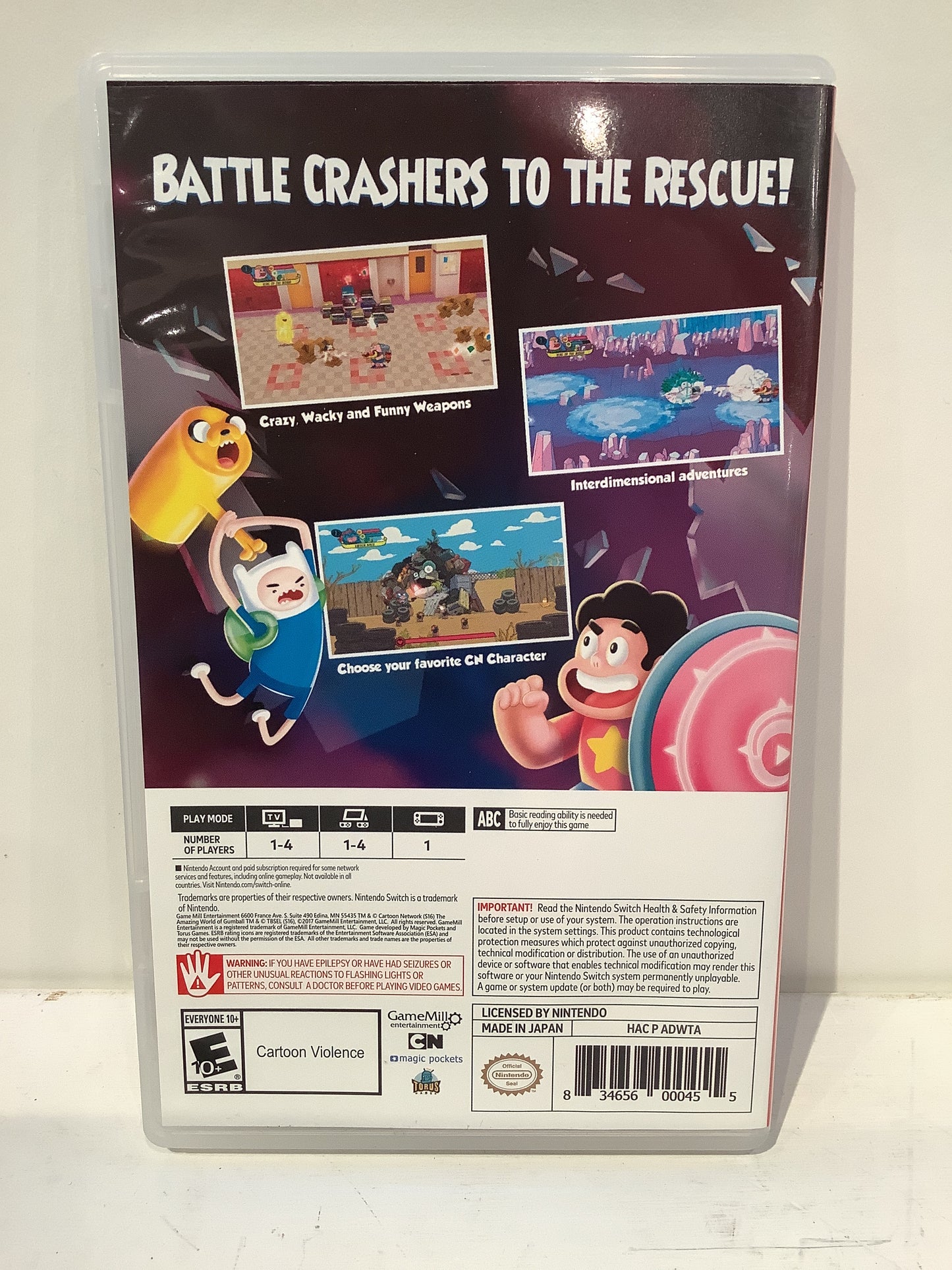 Cartoon Network Battle Crashers - Nintendo Switch