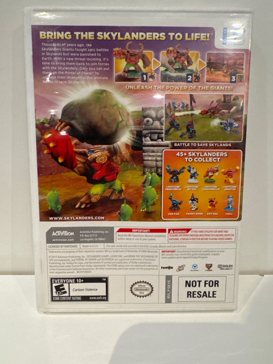 Skylander's Giants (Game Only) - Wii