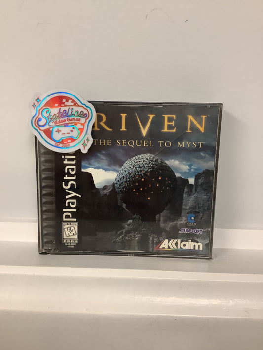 Riven The Sequel to Myst - Playstation