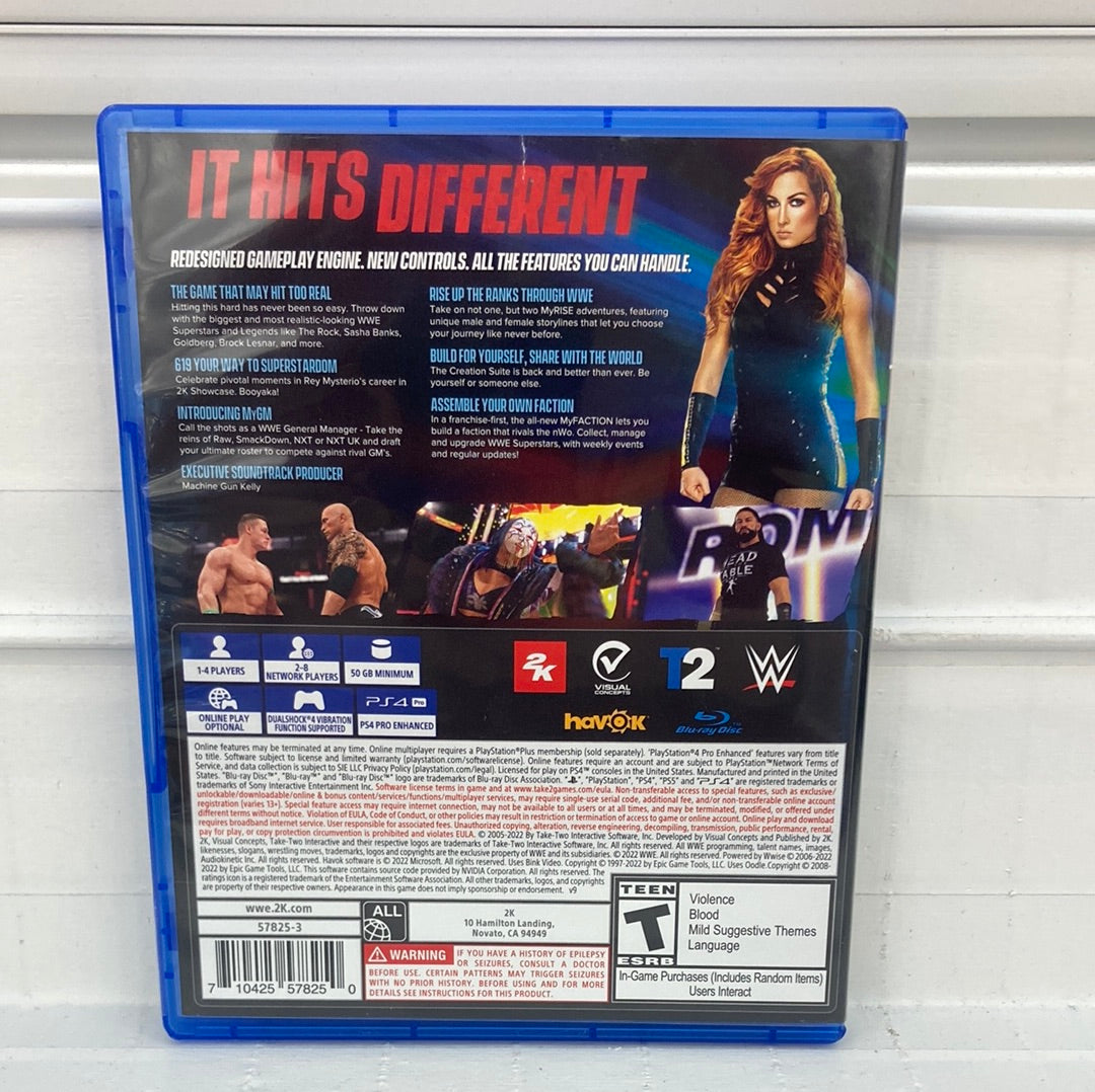 WWE 2K22 - Playstation 4