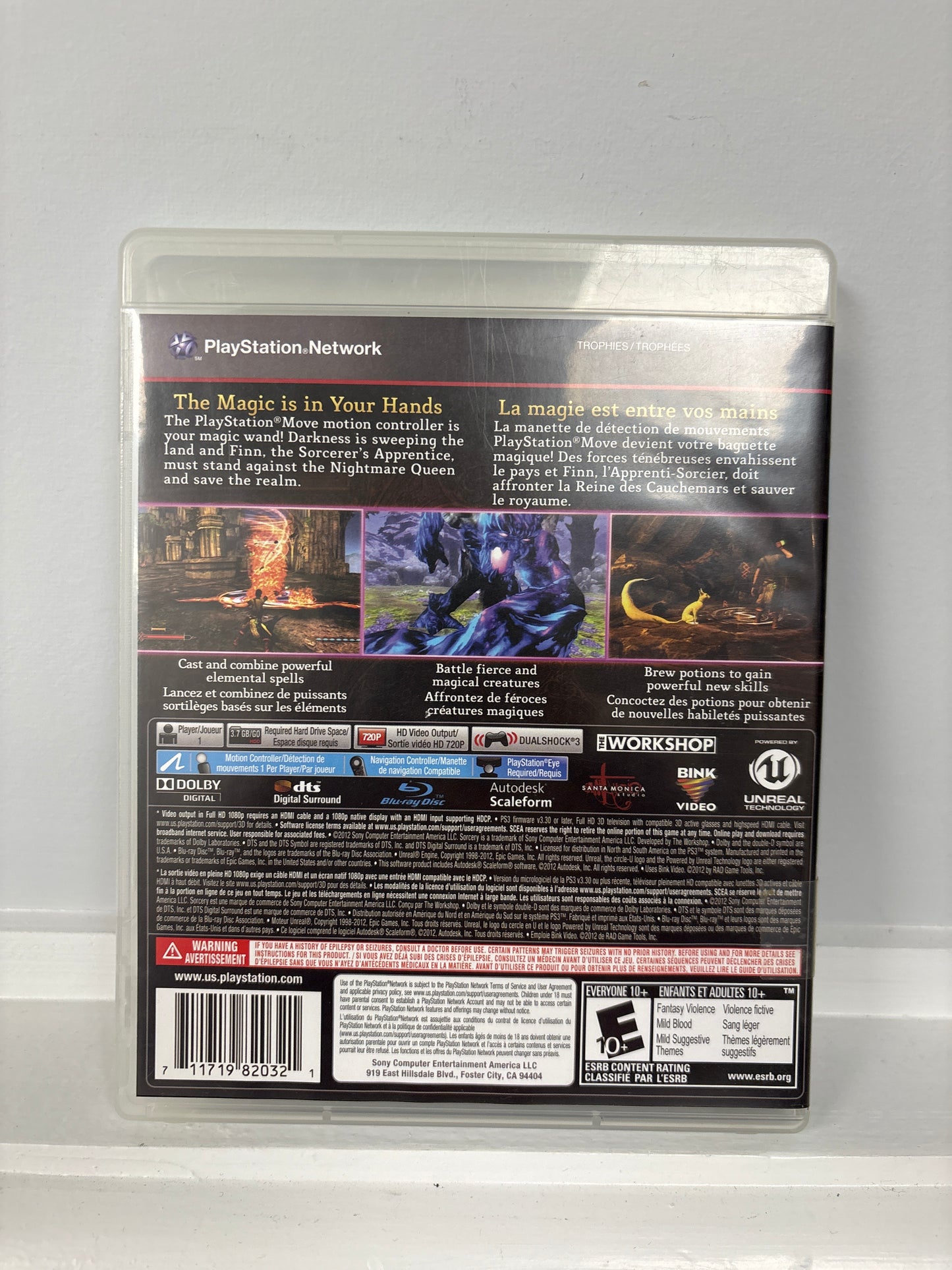 Sorcery - Playstation 3