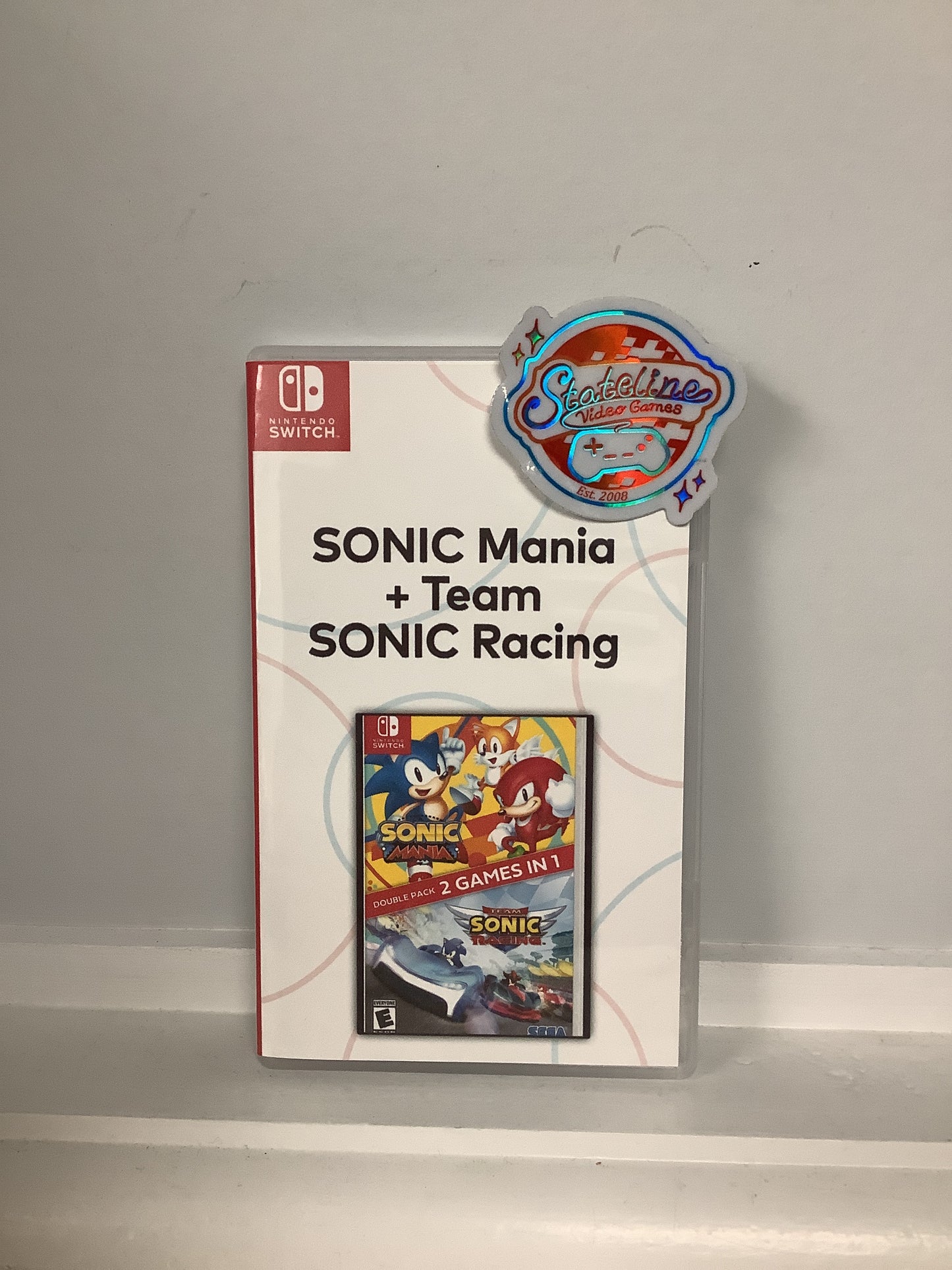 Sonic Mania + Team Sonic Racing Double Pack - Nintendo Switch