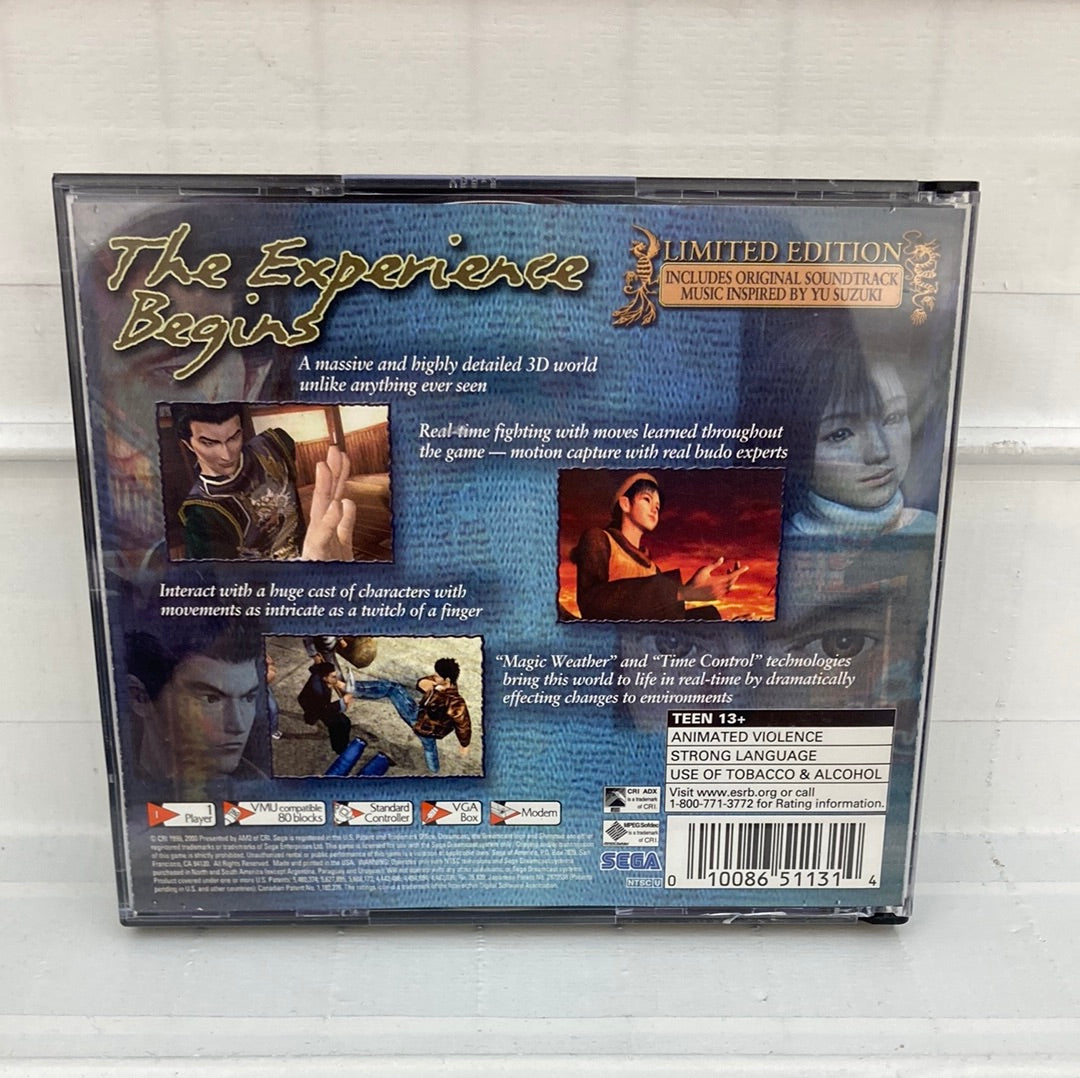 Shenmue [Limited Edition] - Sega Dreamcast