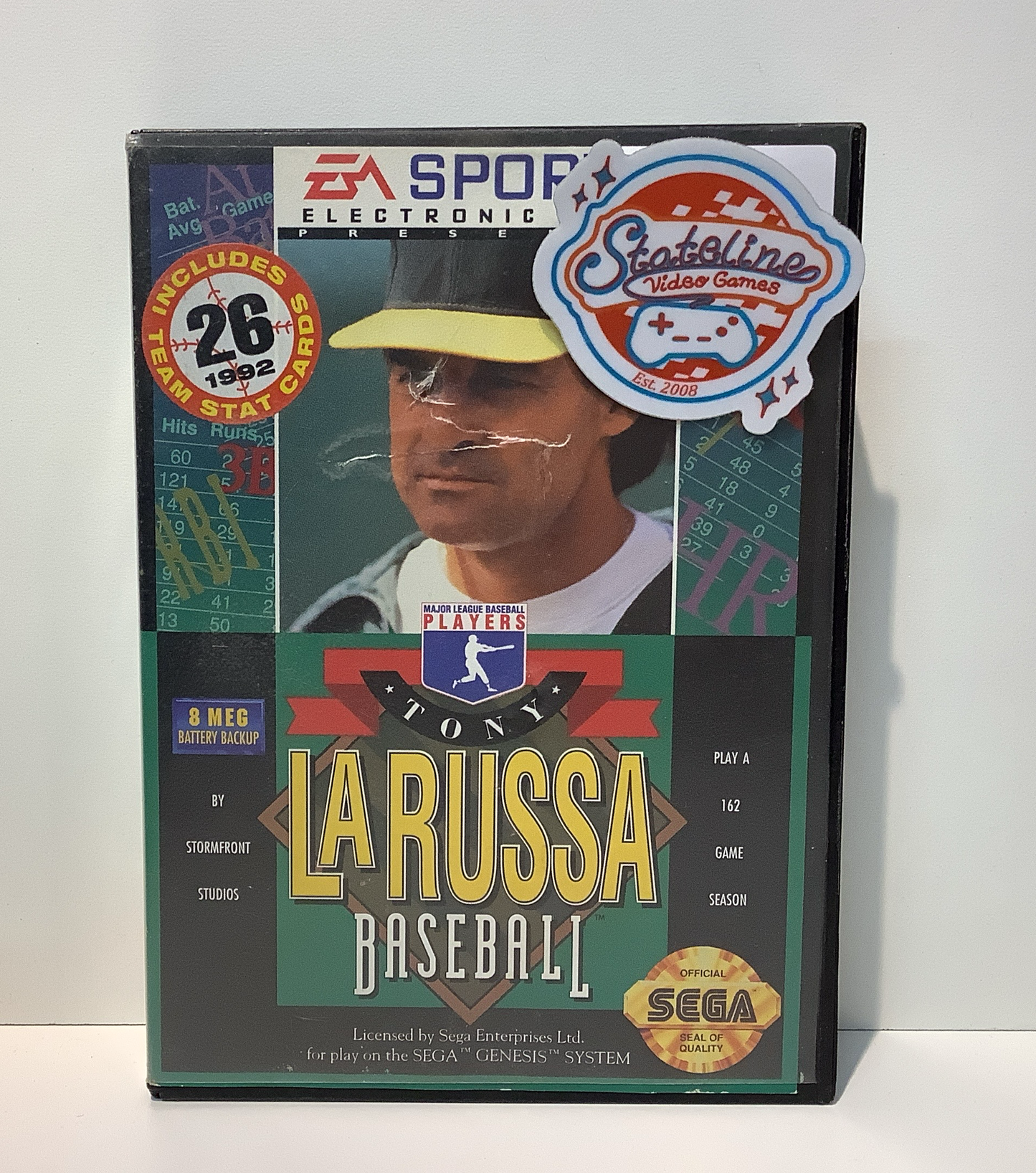 Tony La Russa Baseball - Sega Genesis