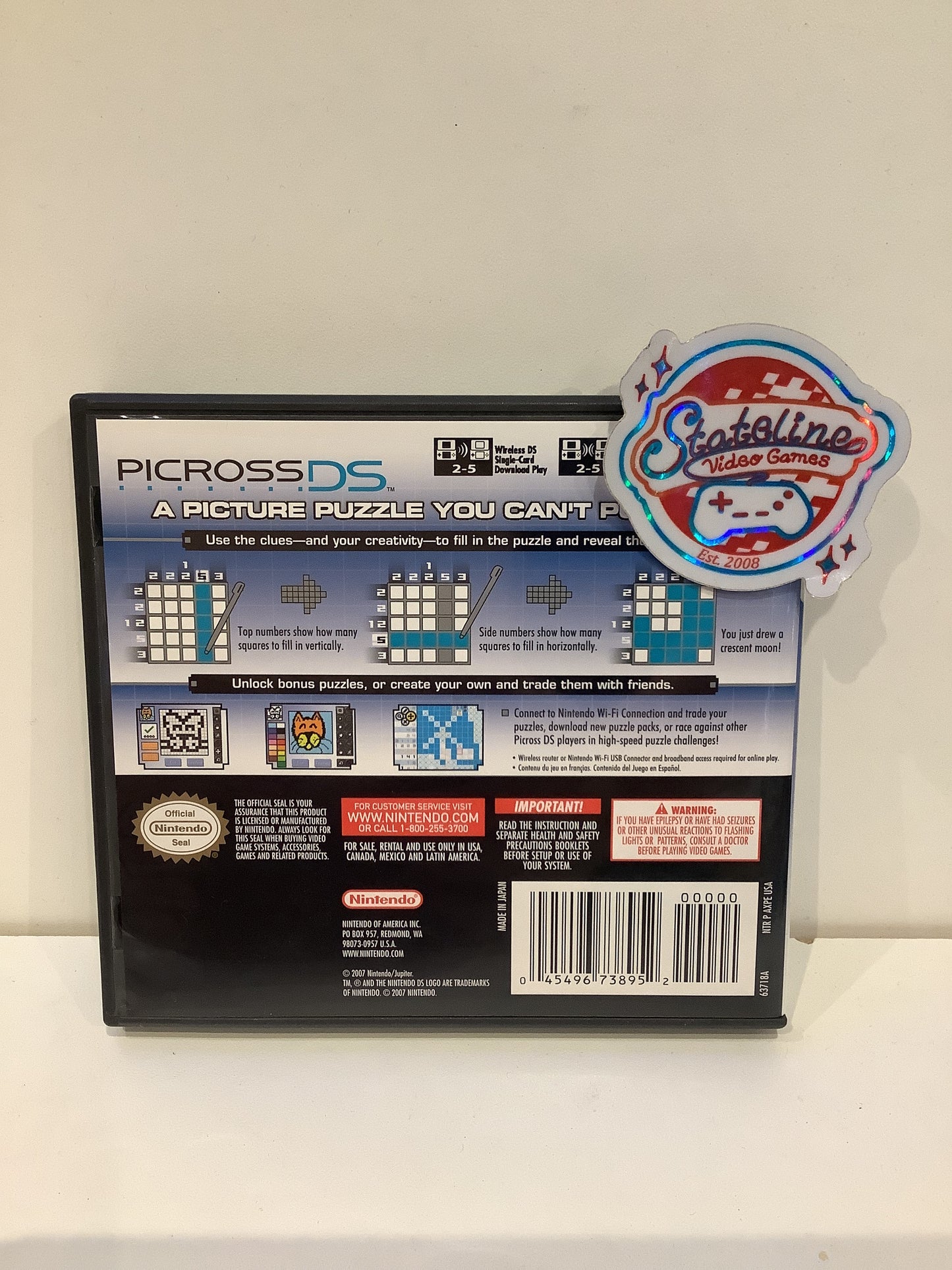 Picross DS - Nintendo DS