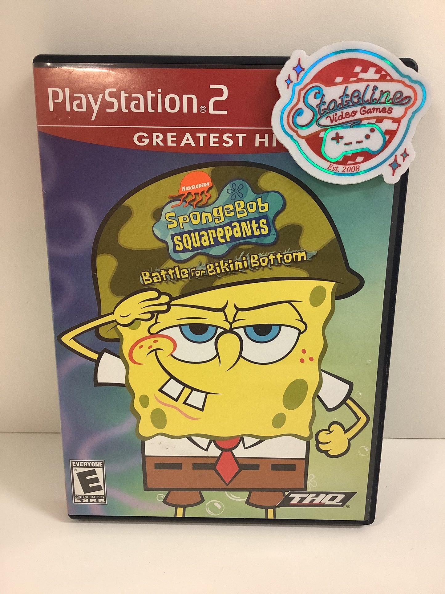 SpongeBob SquarePants Battle for Bikini Bottom [Greatest Hits] - Playstation 2