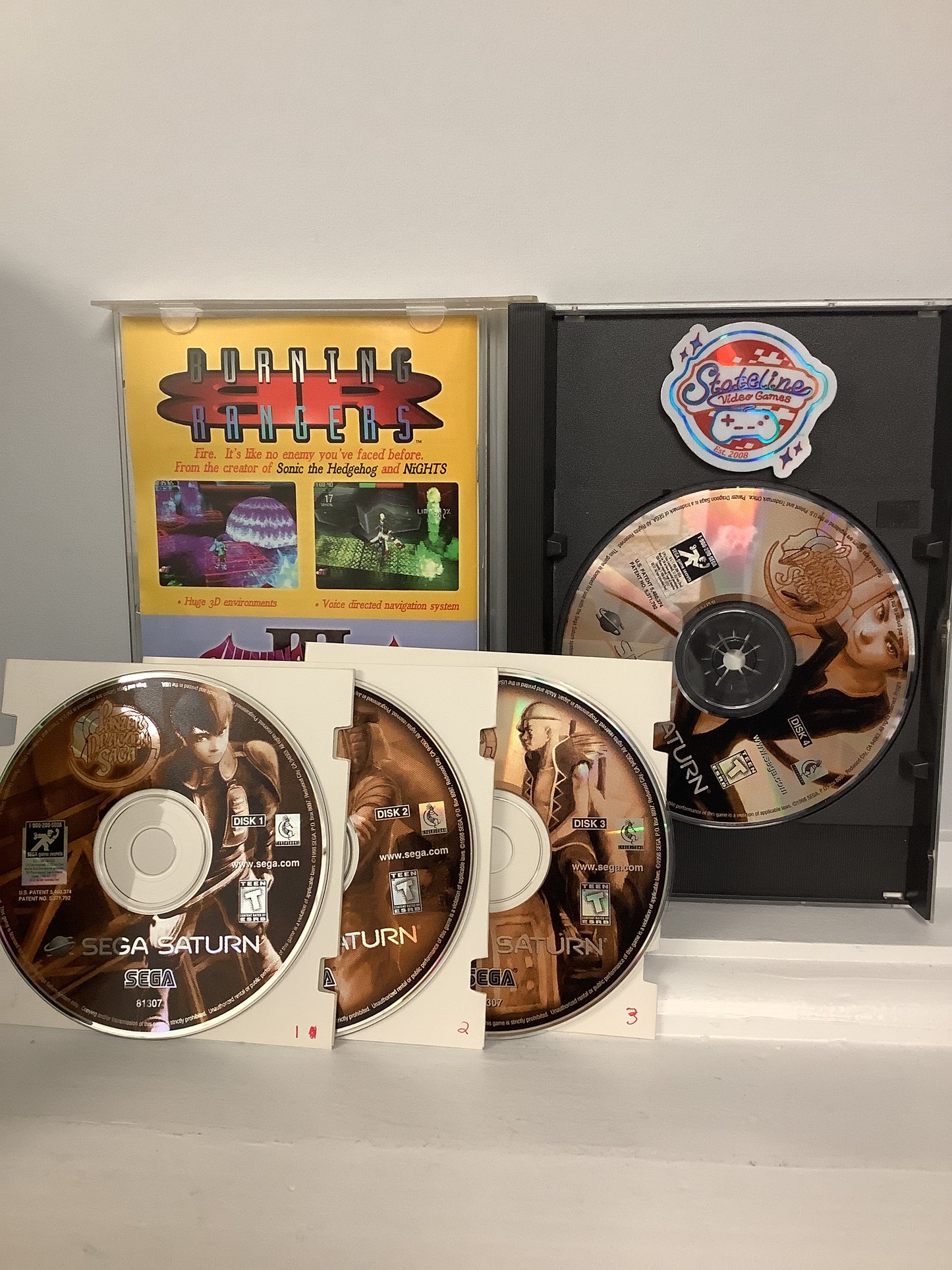 Panzer Dragoon Saga - Sega Saturn