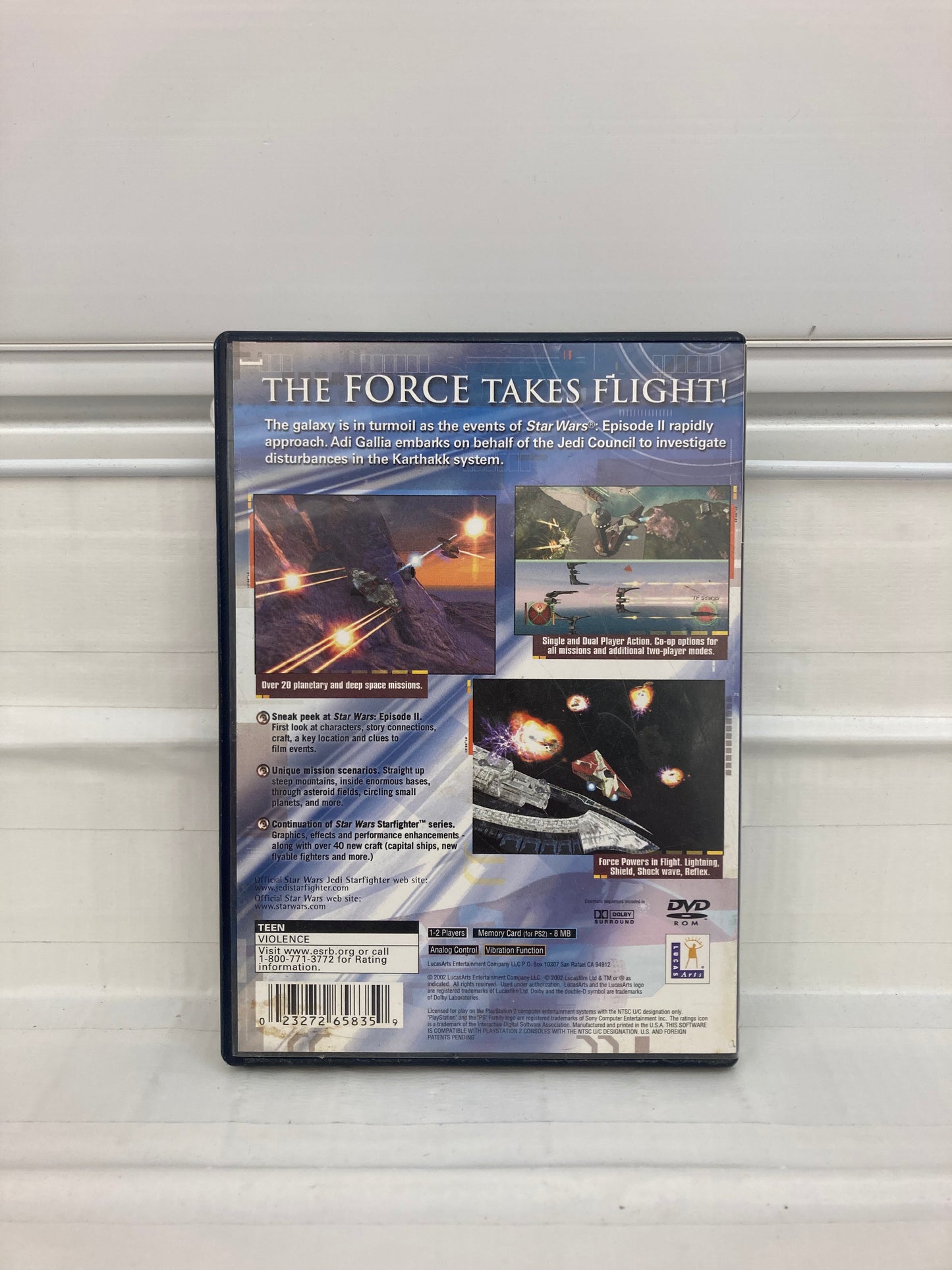 Star Wars Jedi Starfighter - Playstation 2