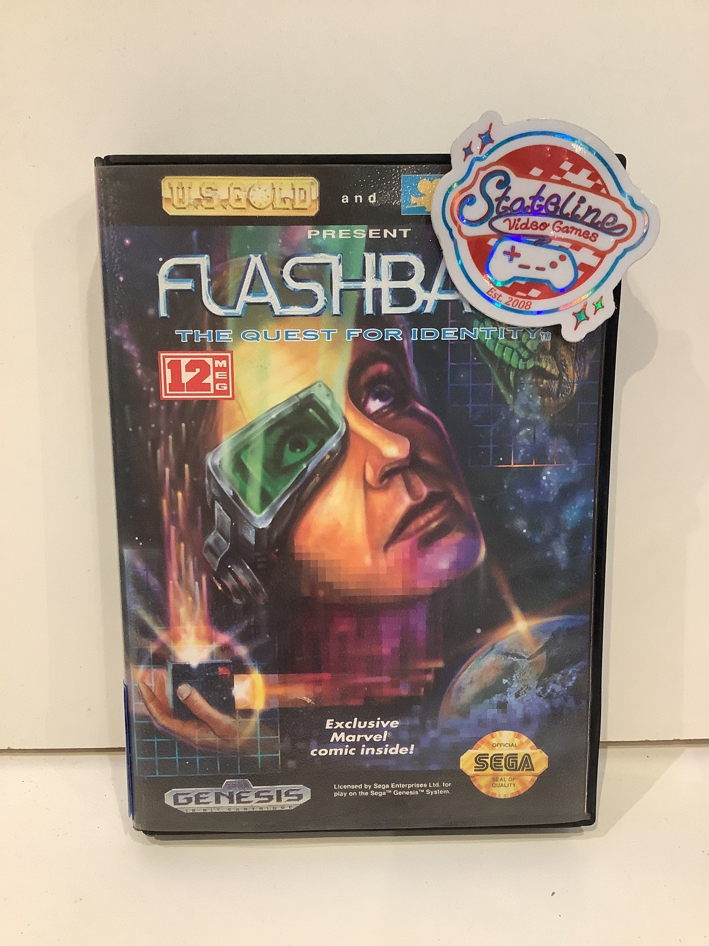 Flashback The Quest for Identity - Sega Genesis