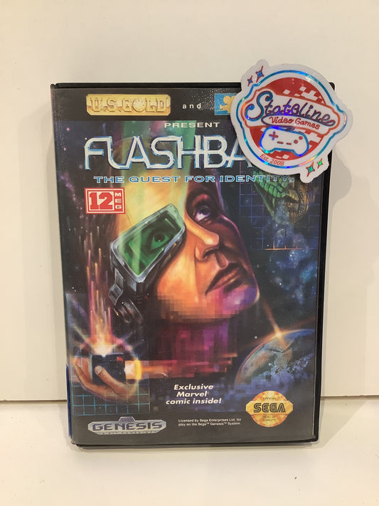 Flashback The Quest for Identity - Sega Genesis