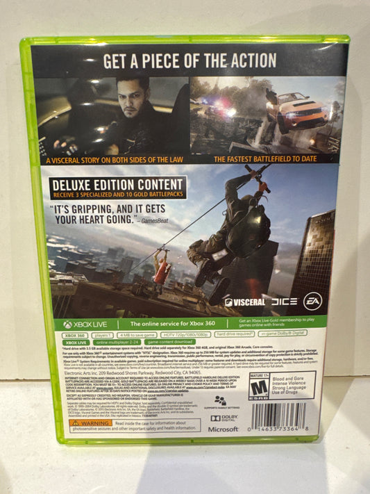 Battlefield Hardline: Deluxe Edition - Xbox 360