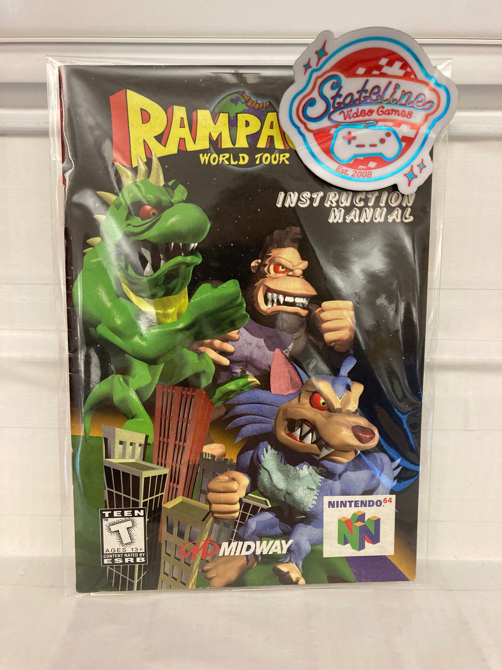 Rampage World Tour - Nintendo 64 – Stateline Video Games Inc.