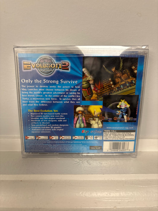Evolution 2 Far off Promise - Sega Dreamcast