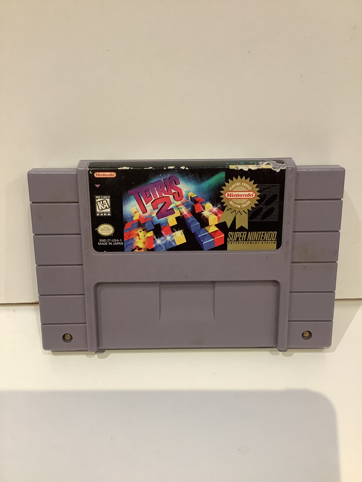 Tetris 2 [Player's Choice] - Super Nintendo