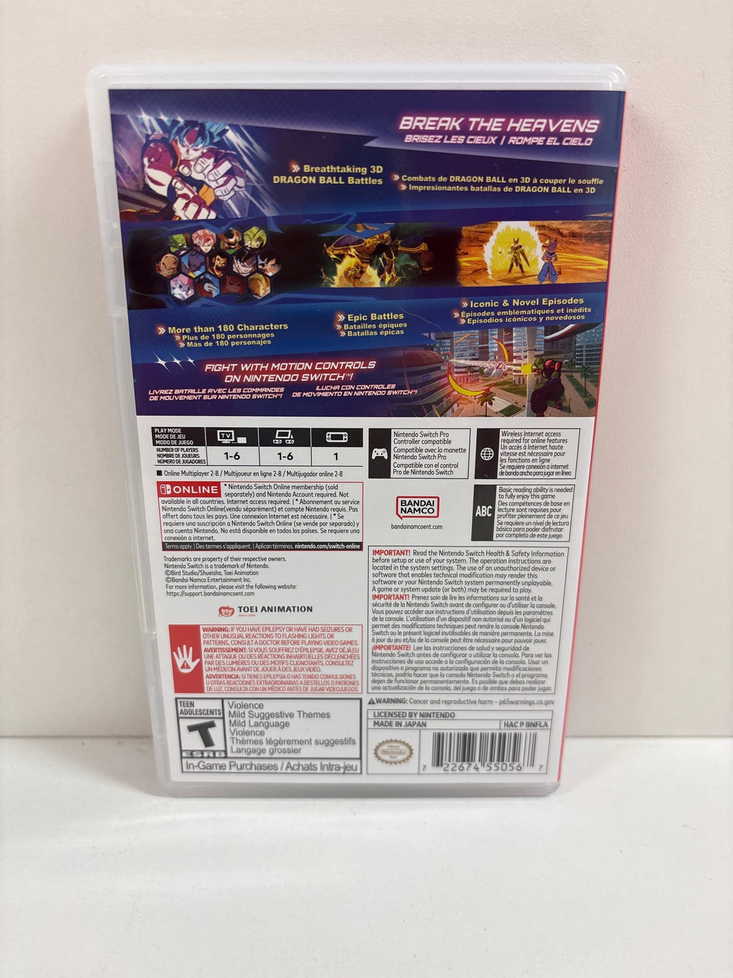 Dragon Ball: Sparking Zero - Nintendo Switch