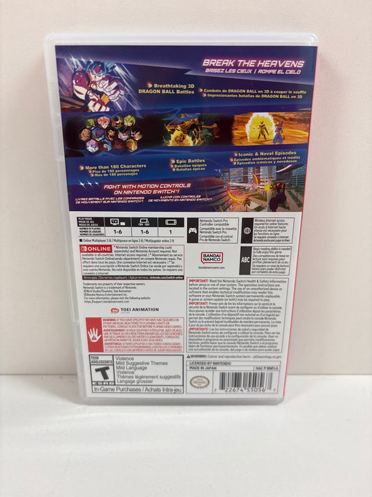 Dragon Ball: Sparking Zero - Nintendo Switch