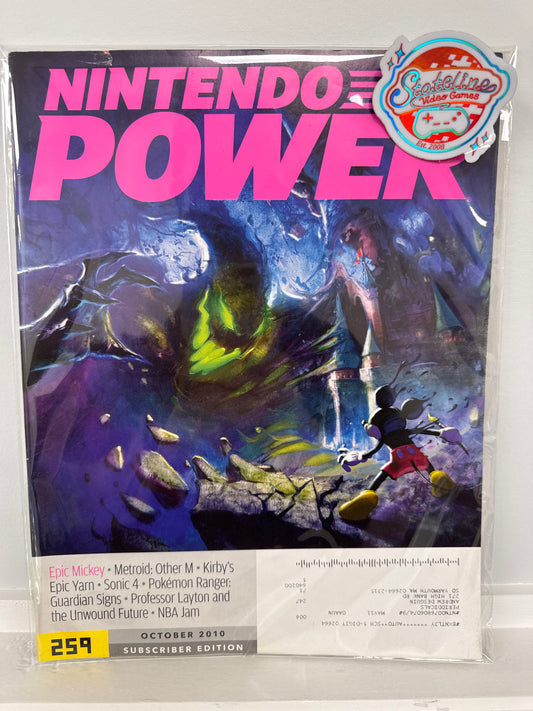 [Volume 259] Epic Mickey [Subscriber] - Nintendo Power