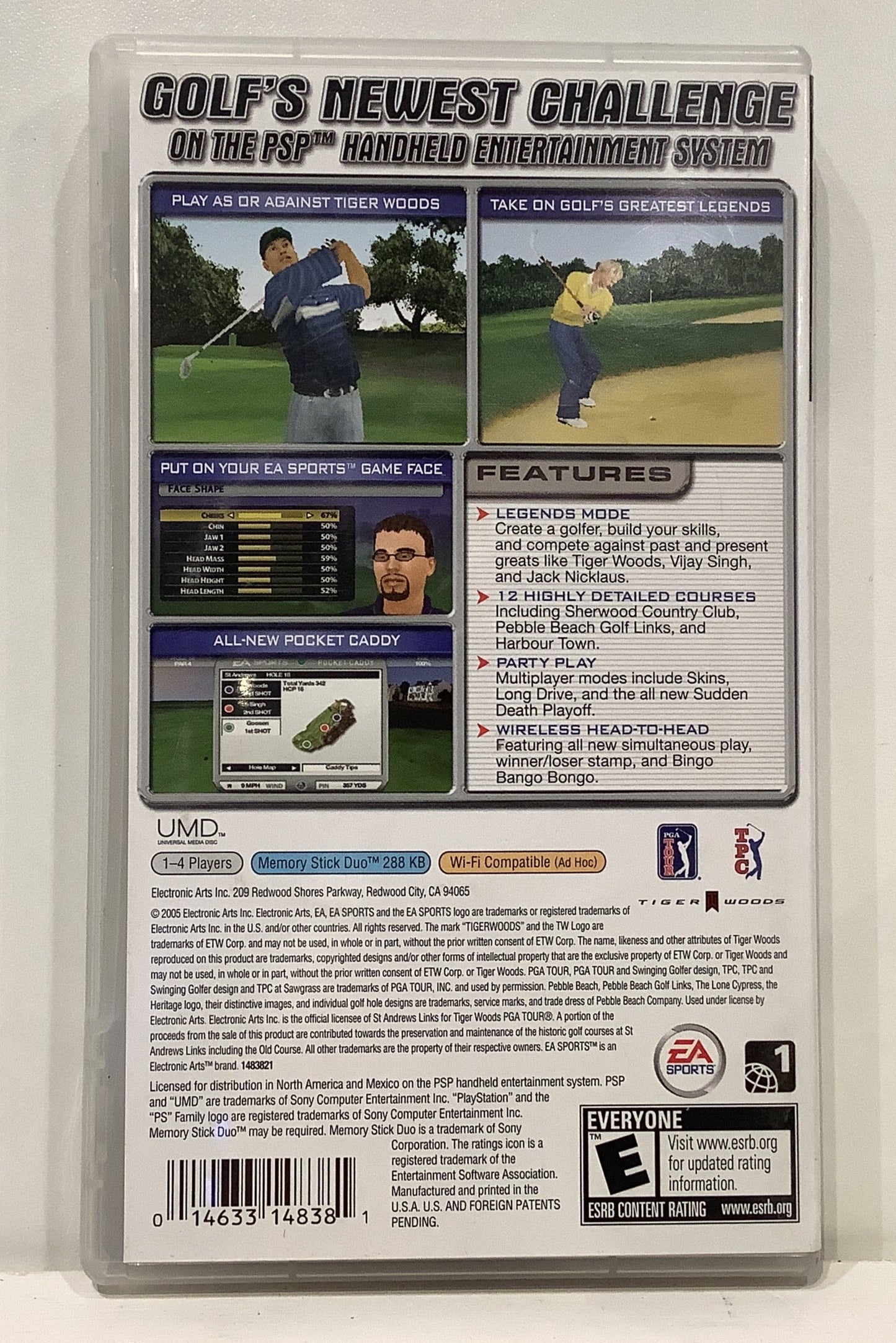 Tiger Woods PGA Tour - PSP