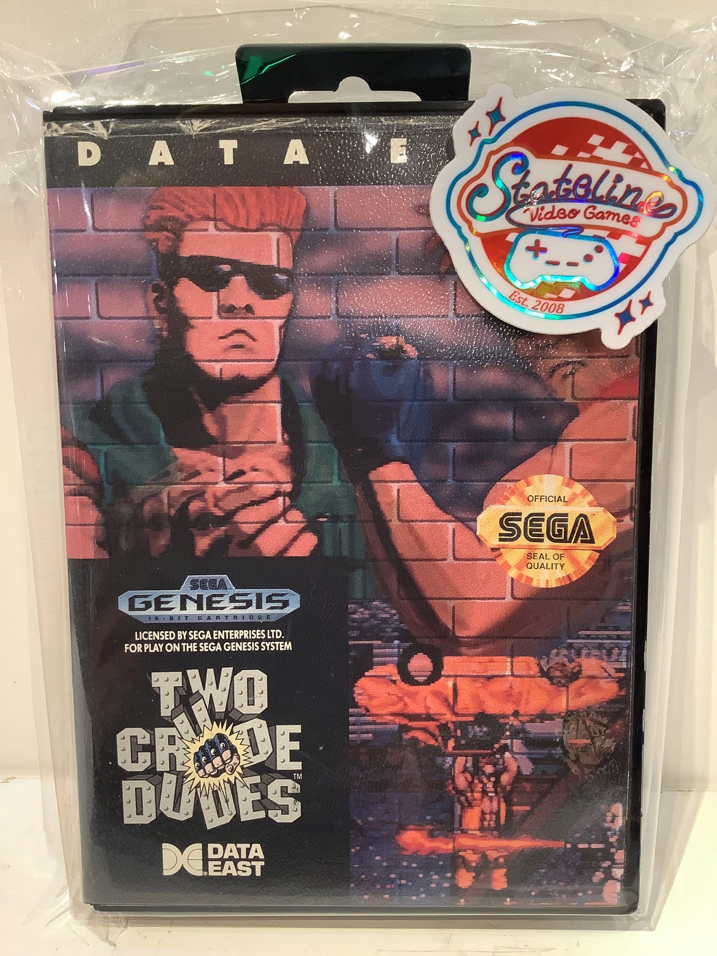 Two Crude Dudes - Sega Genesis