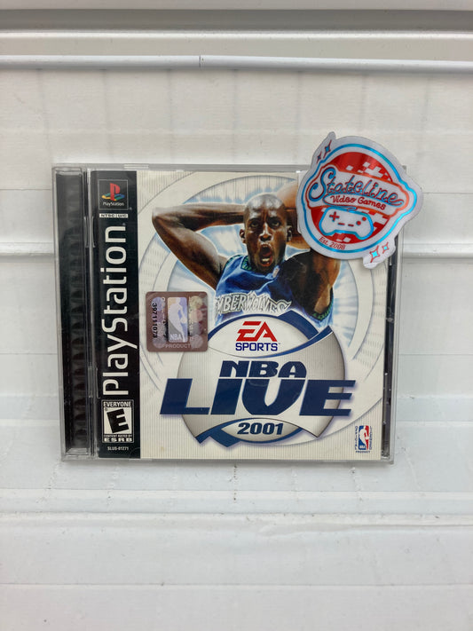 NBA Live 2001 - Playstation
