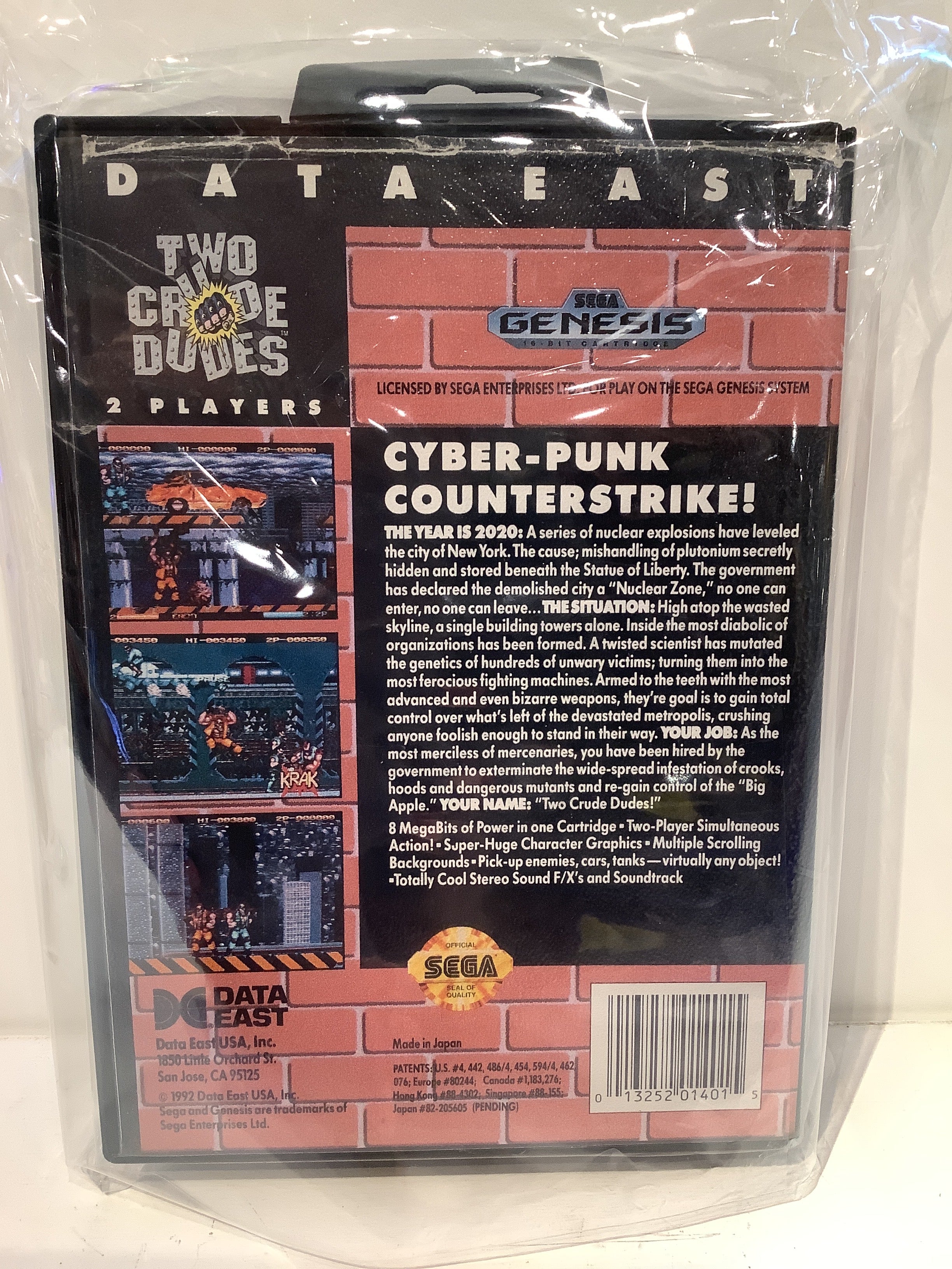 Two Crude Dudes - Sega Genesis – Stateline Video Games Inc.