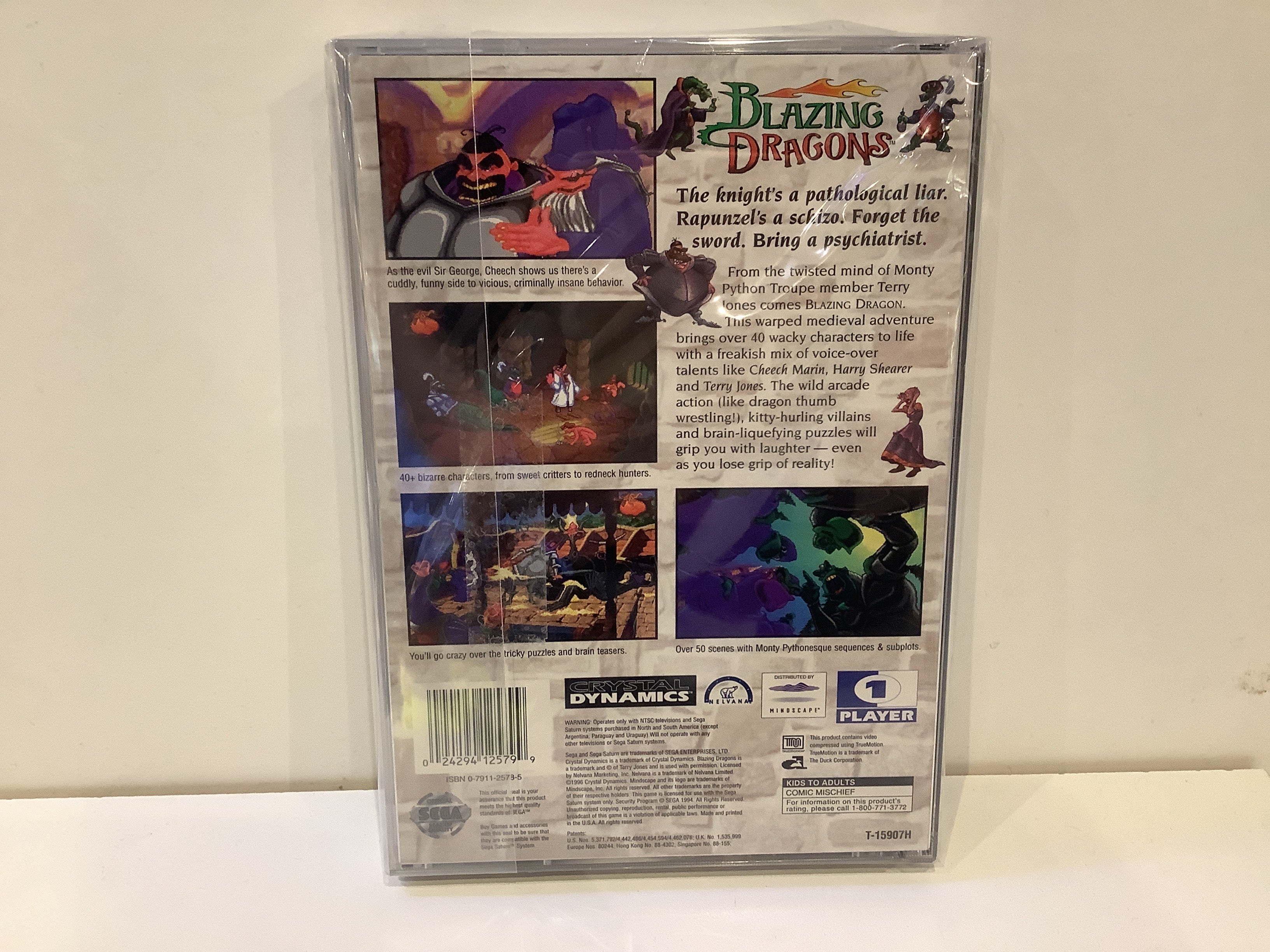 Blazing Dragons - Sega Saturn – Stateline Video Games Inc.