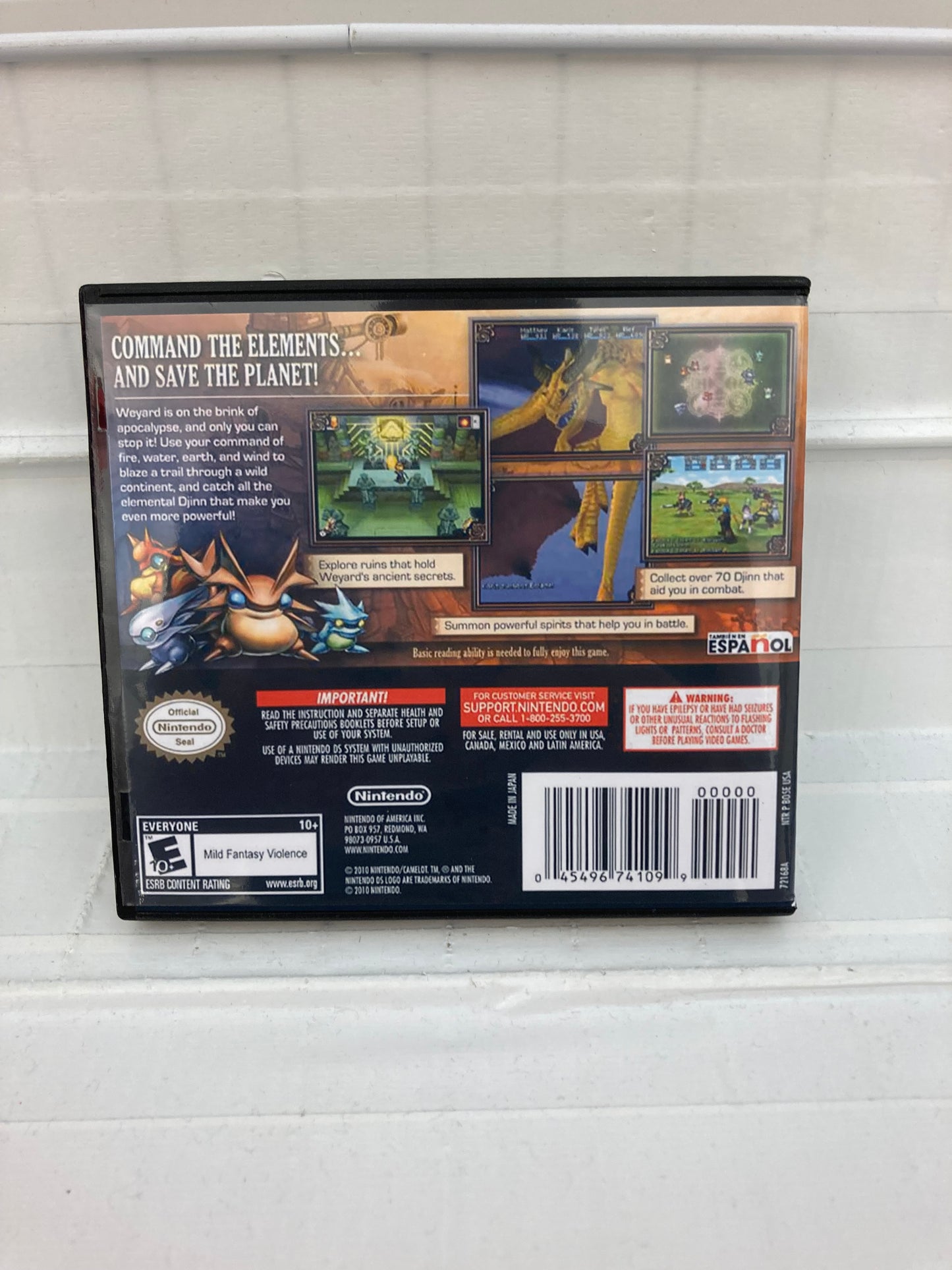 Golden Sun: Dark Dawn - Nintendo DS