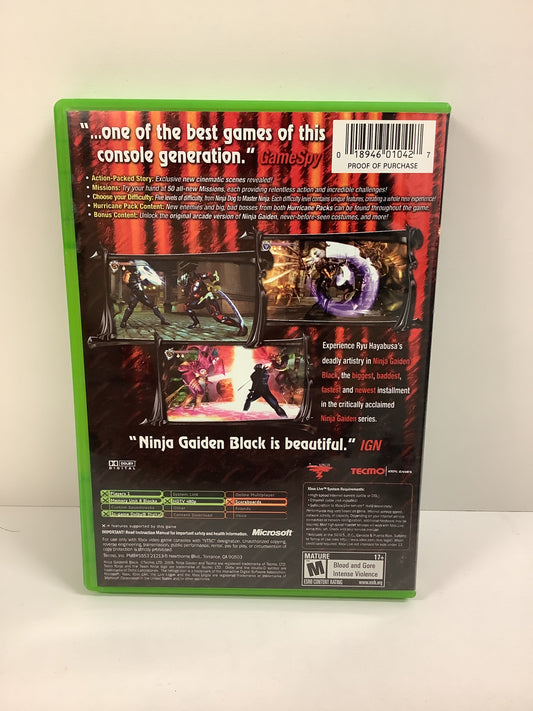 Ninja Gaiden Black - Xbox