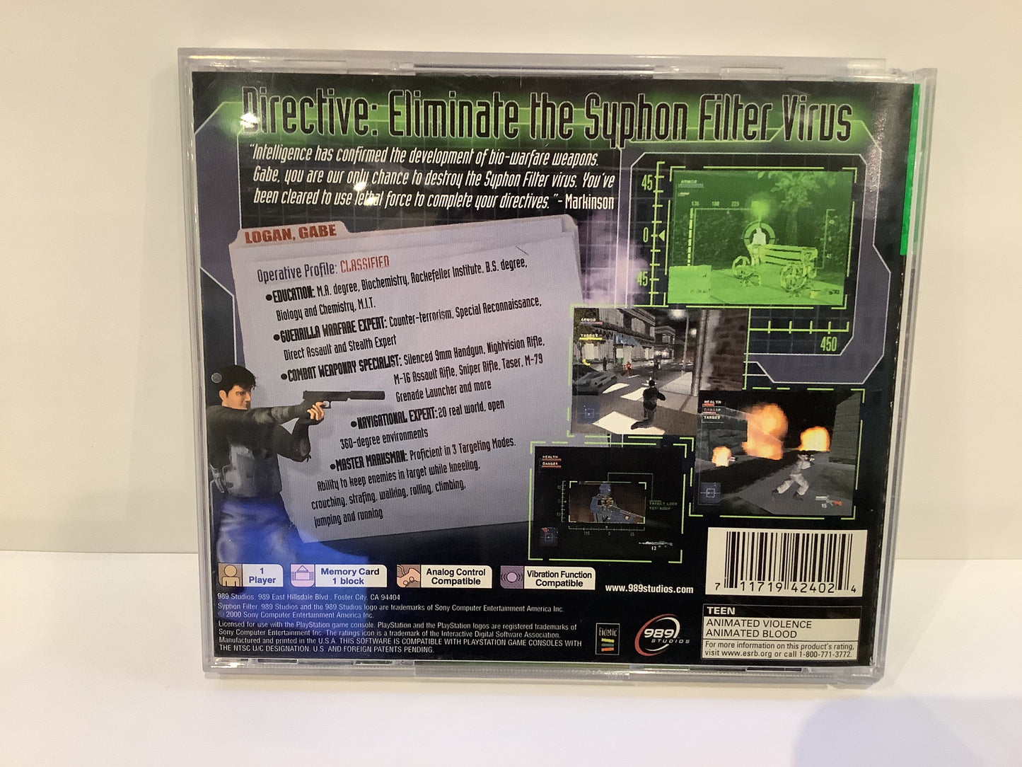 Syphon Filter [Greatest Hits] - Playstation