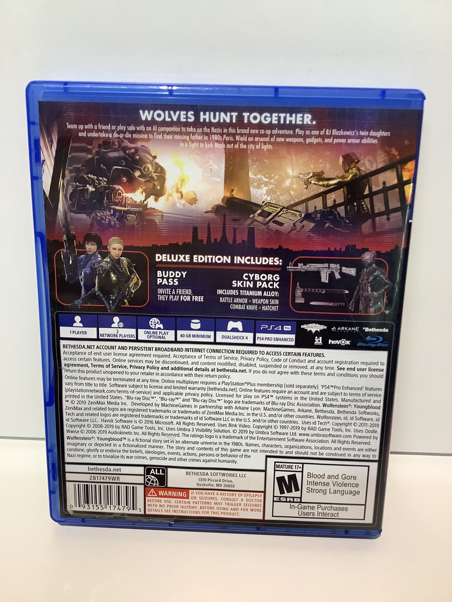 Wolfenstein Youngblood [Deluxe Edition] - Playstation 4