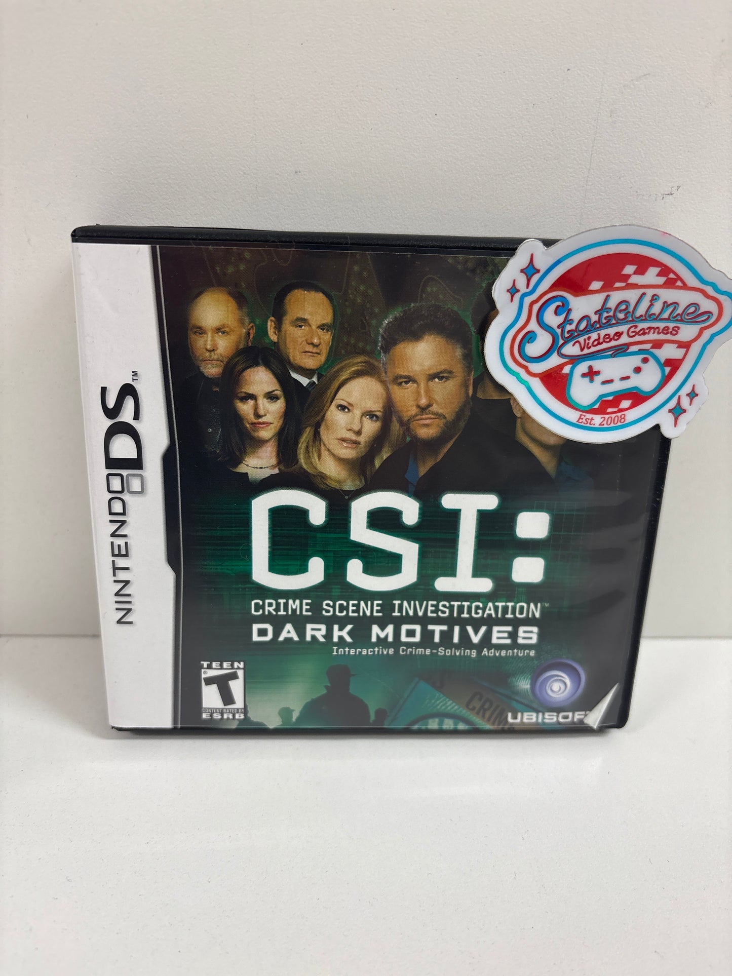 CSI Dark Motives - Nintendo DS
