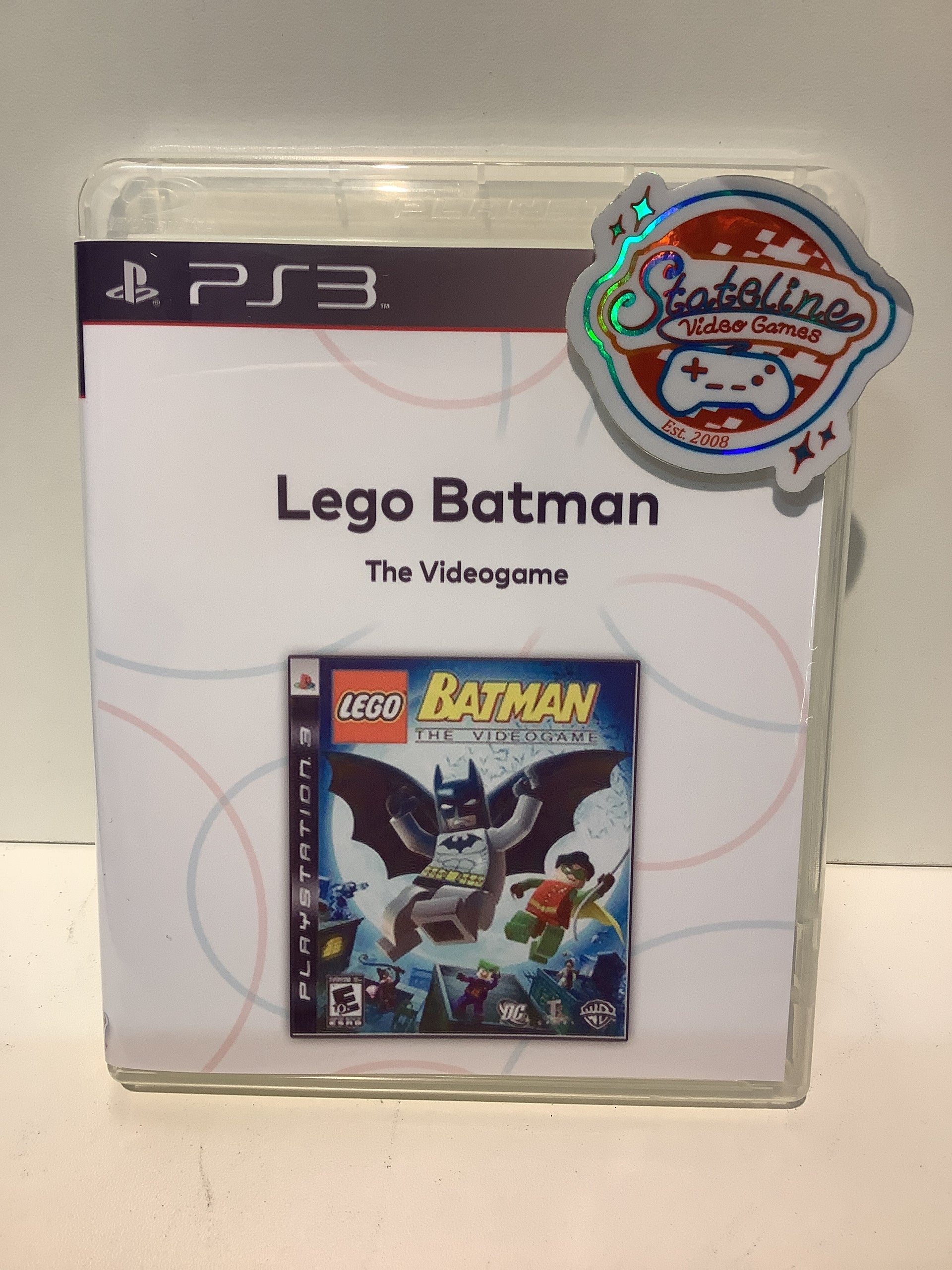 LEGO Batman The Videogame Playstation Stateline Artwork