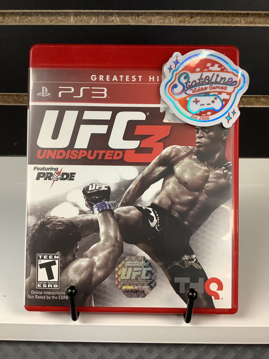 UFC Undisputed 3 [Greatest Hits] - Playstation 3