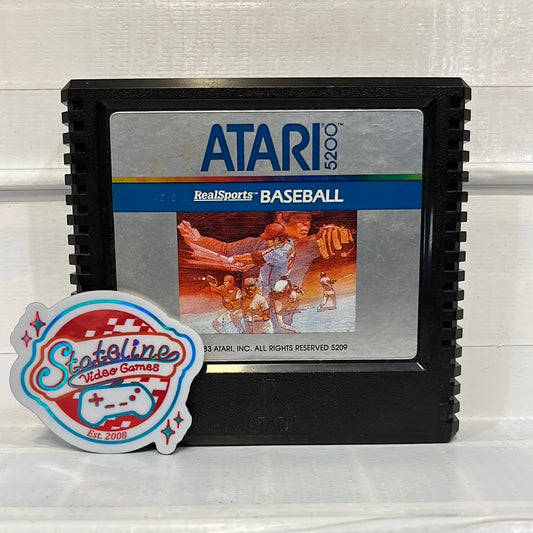 RealSports Baseball - Atari 5200