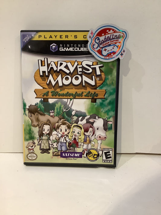 Harvest Moon A Wonderful Life [Player's Choice] - Gamecube