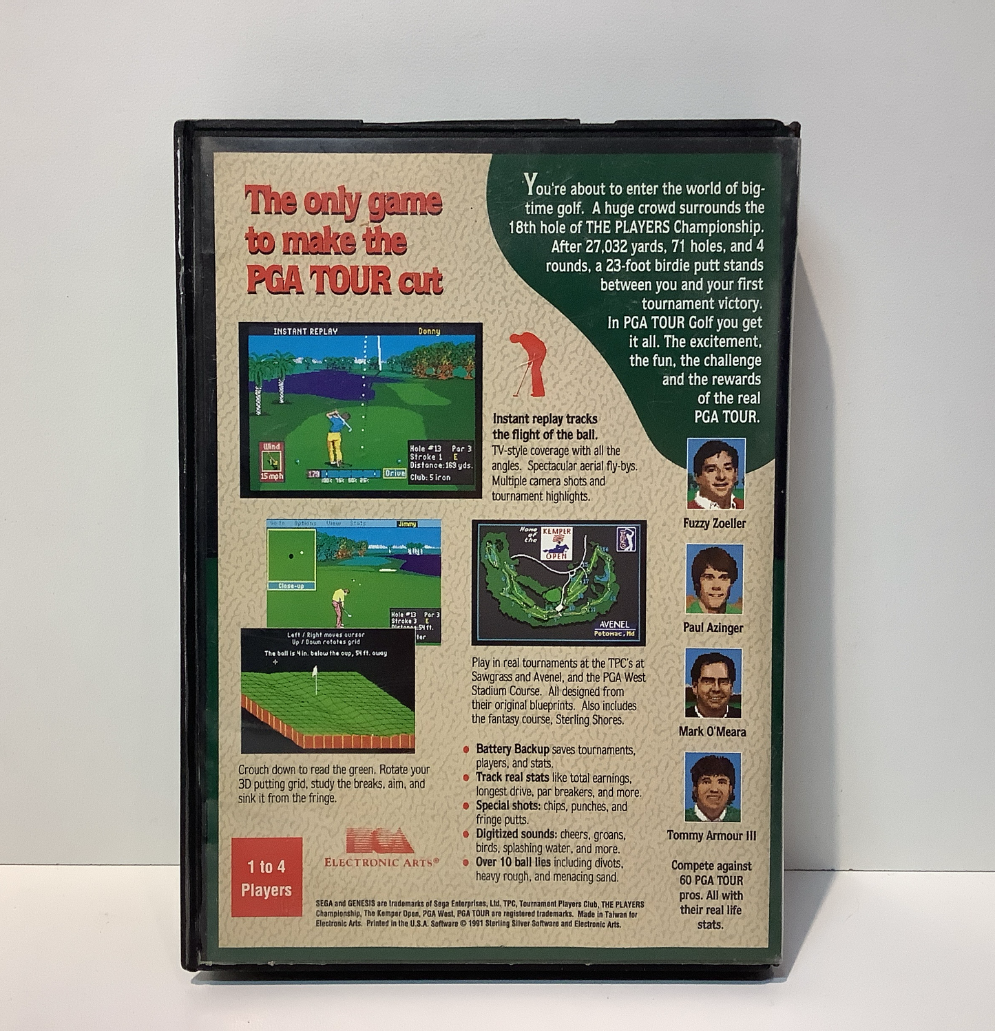 PGA Tour Golf - Sega Genesis