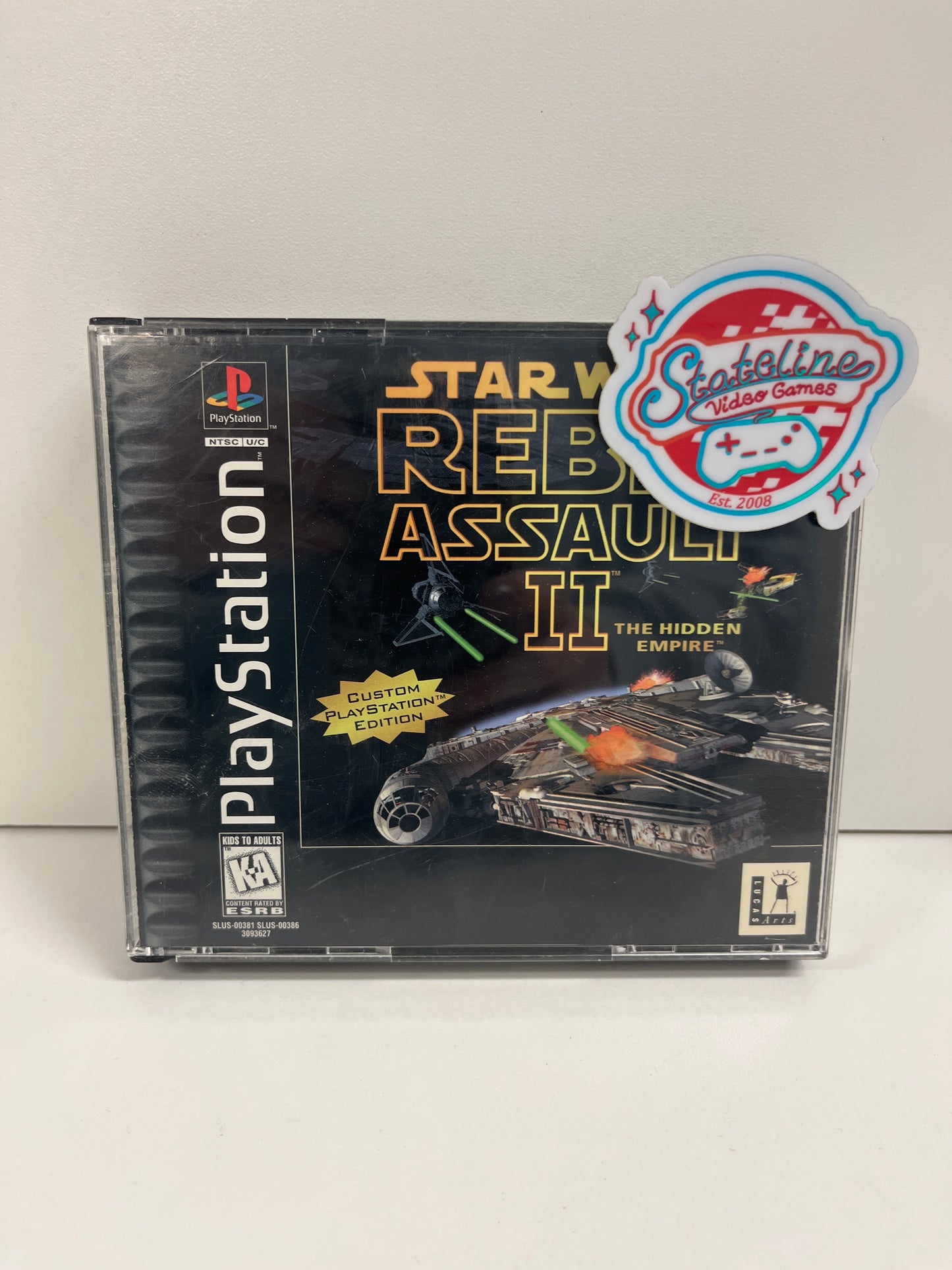 Star Wars Rebel Assault 2 - Playstation