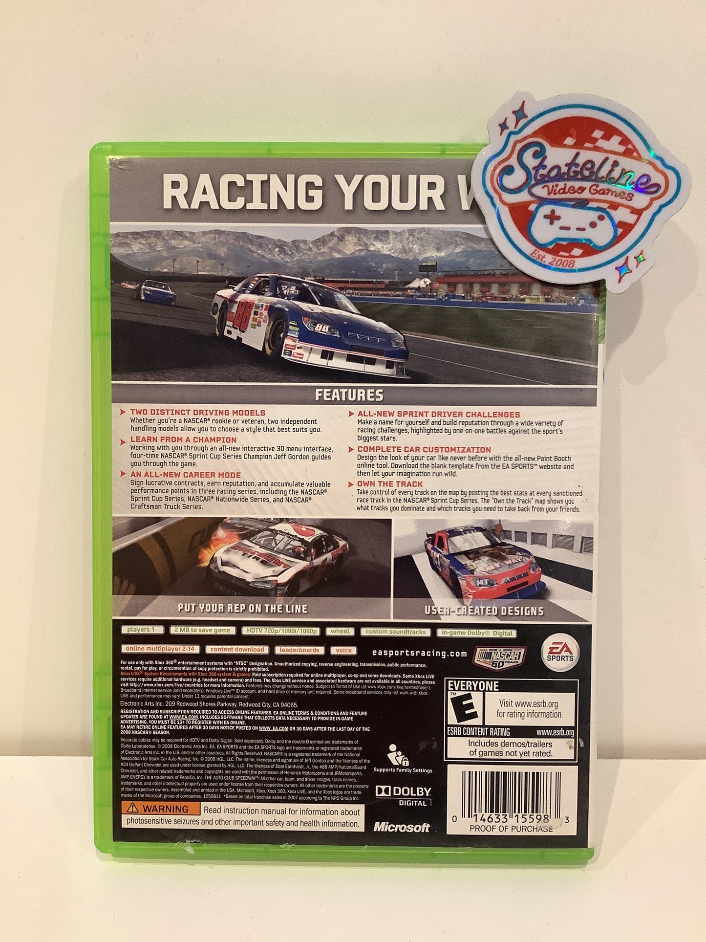 NASCAR 09 - Xbox 360