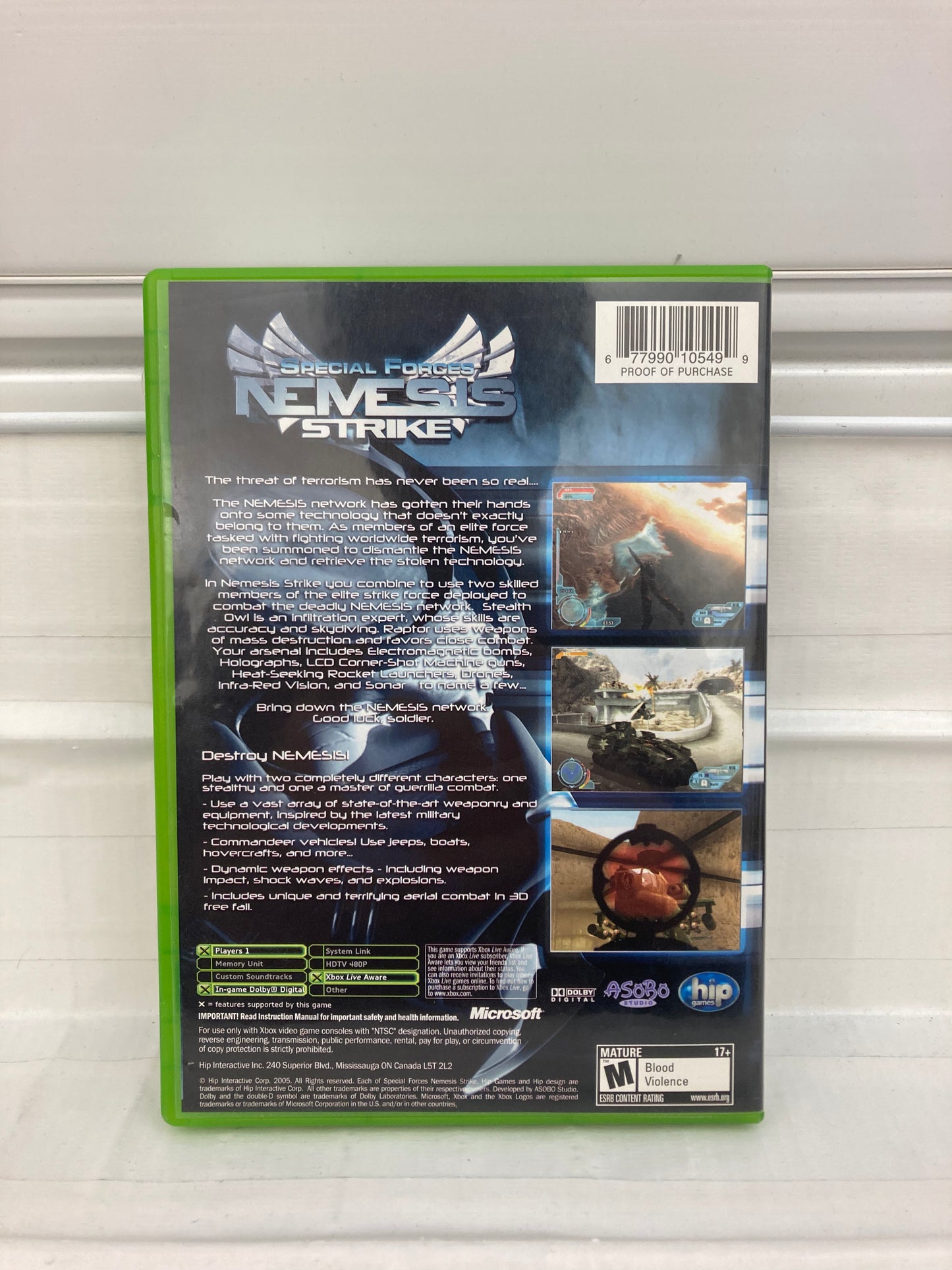 Special Forces Nemesis Strike - Xbox