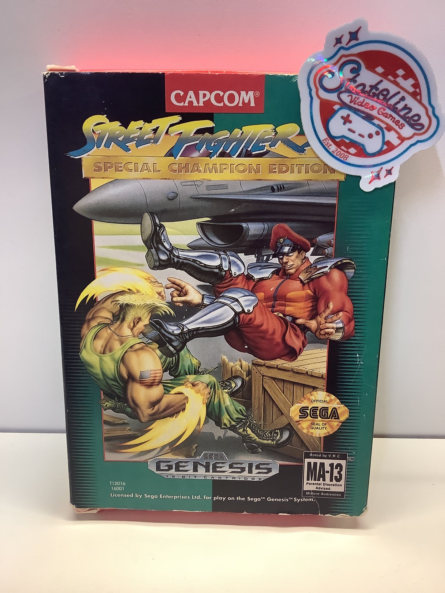 Street Fighter II Special Champion Edition - Sega Genesis