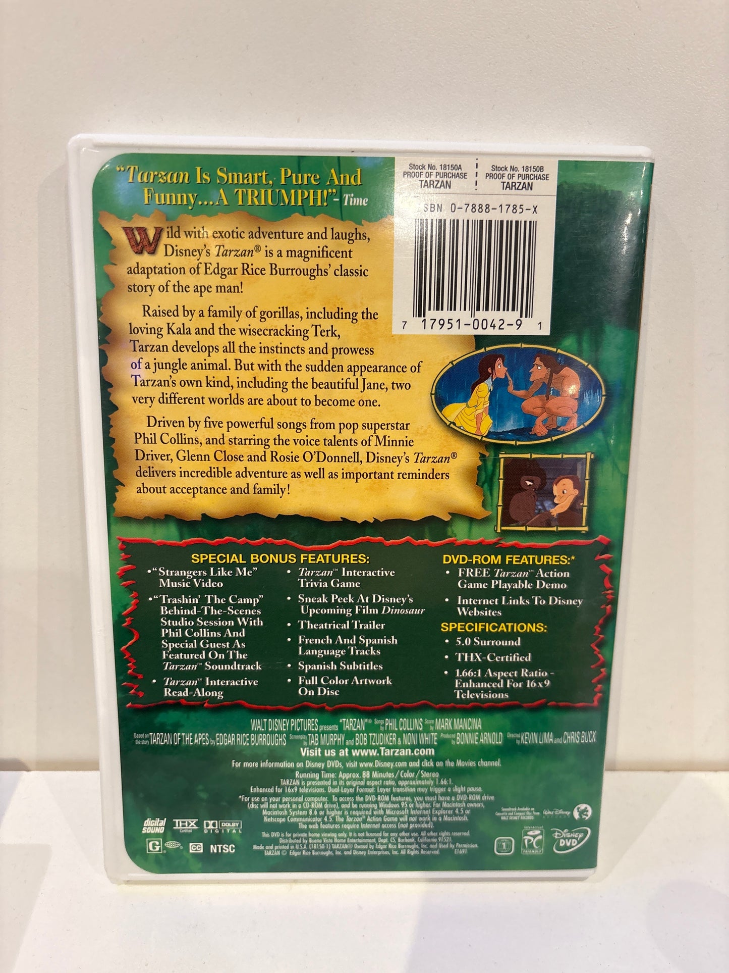 Walt Disney Tarzan - DVD