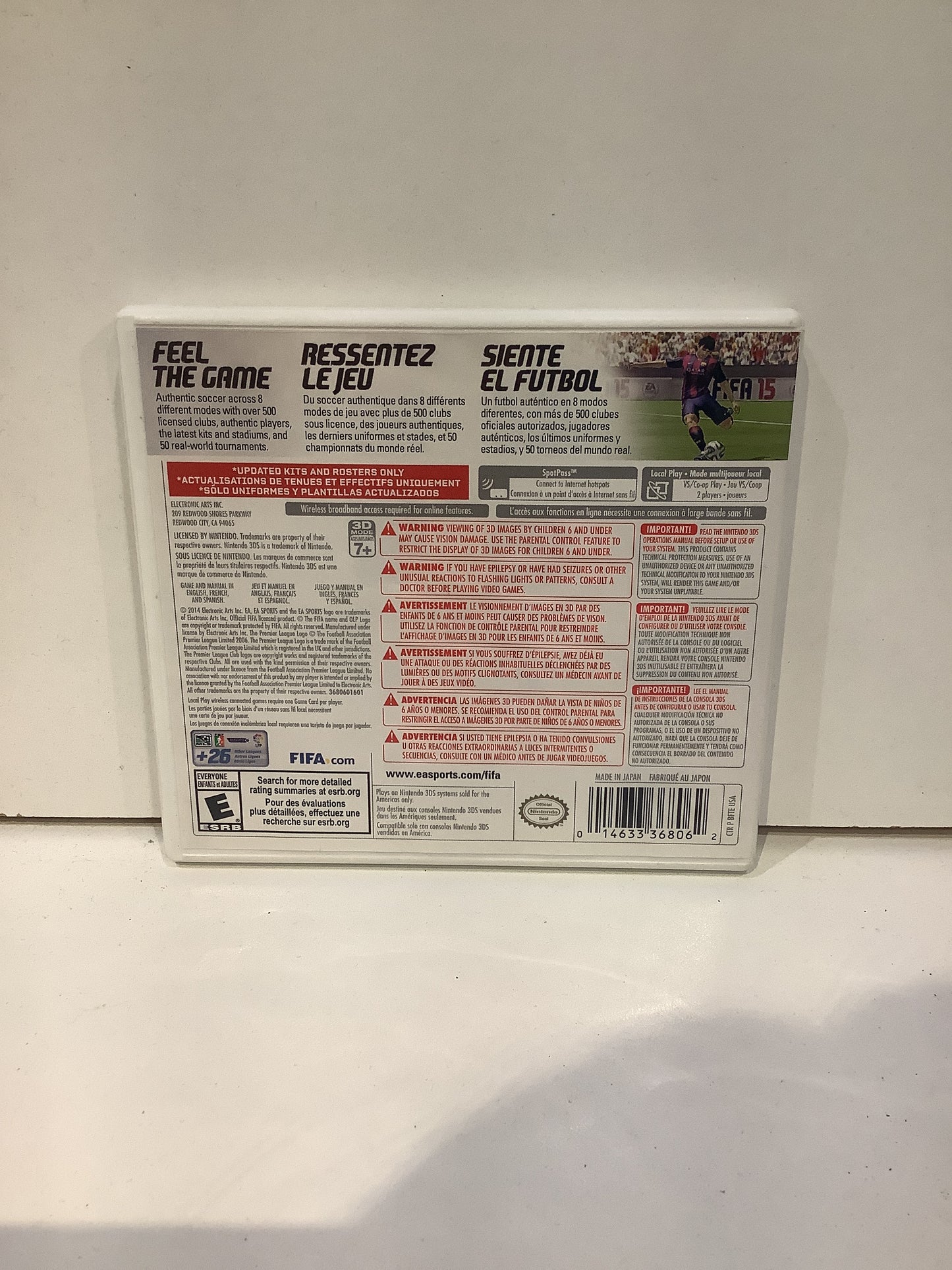 FIFA 15: Legacy Edition - Nintendo 3DS