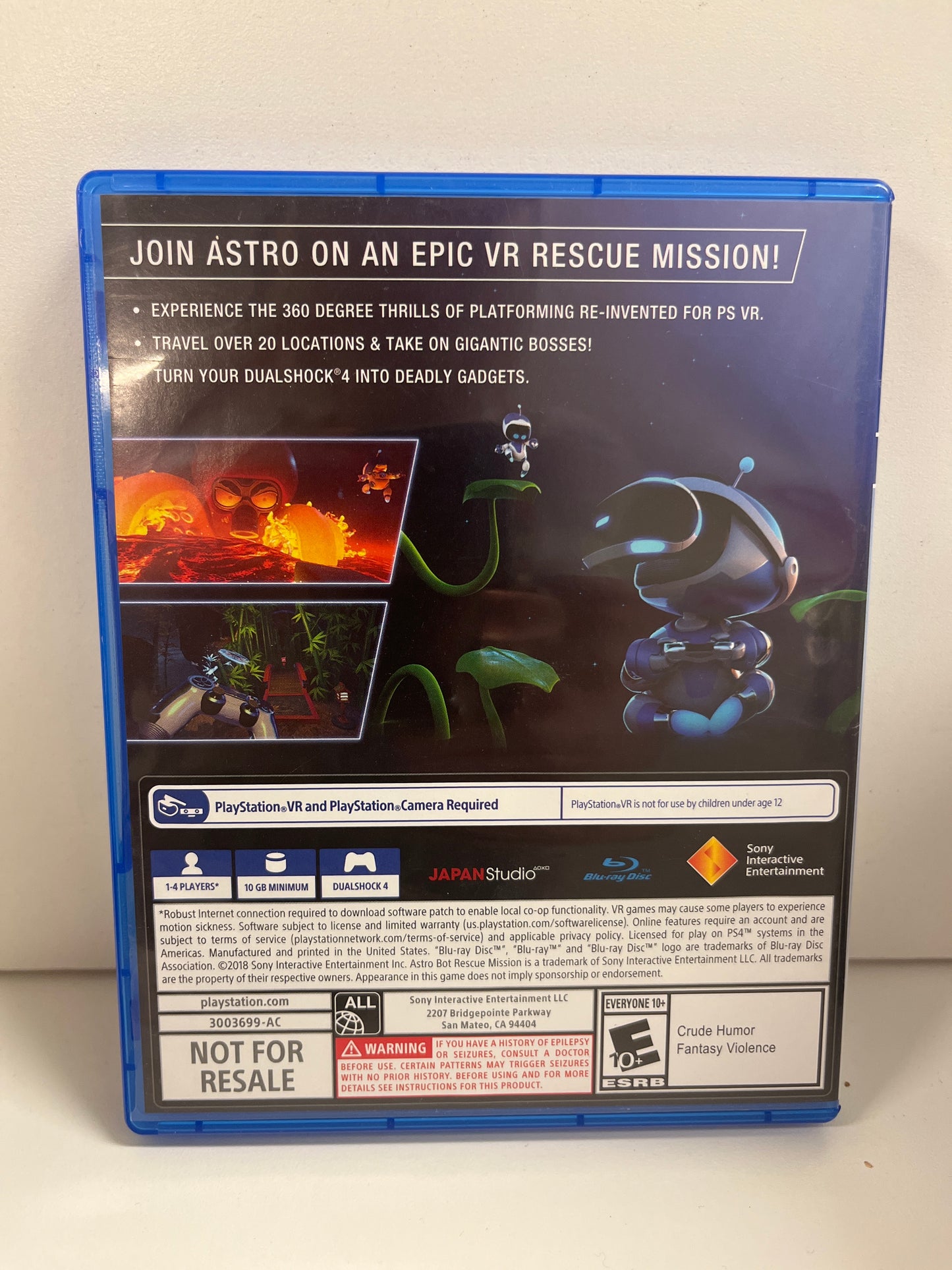 Astro Bot Rescue Mission - Playstation 4