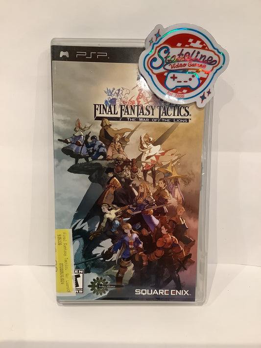 Final Fantasy Tactics: The War of the Lions - PSP