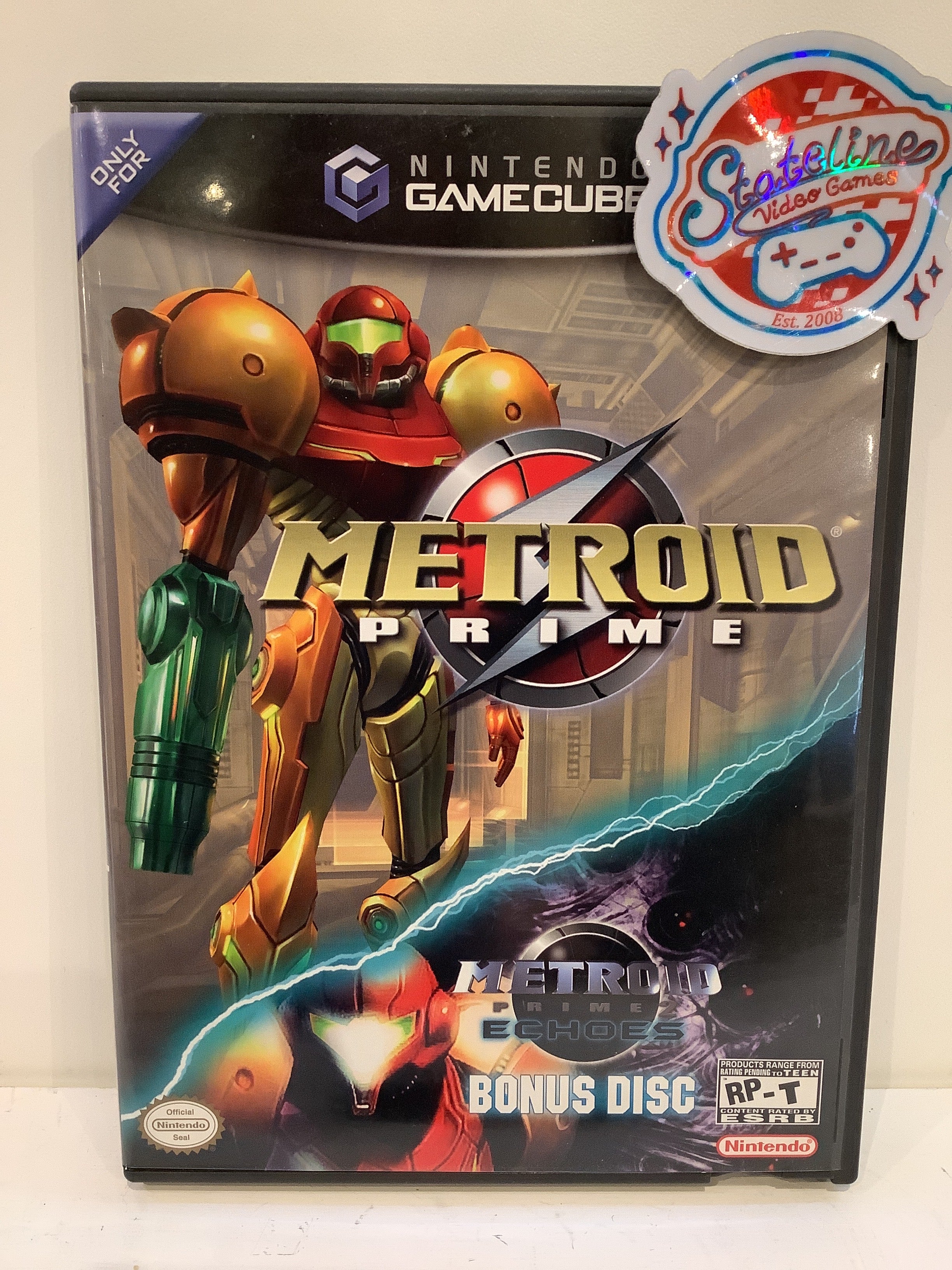Metroid Prime [Echoes Bonus Disc] - Gamecube – Stateline Video Games Inc.