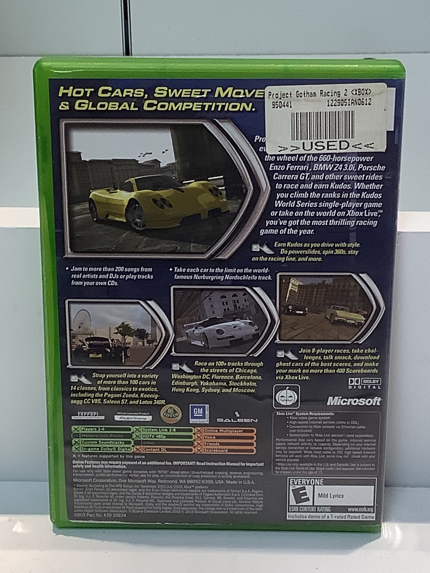 Project Gotham Racing 2 - Xbox