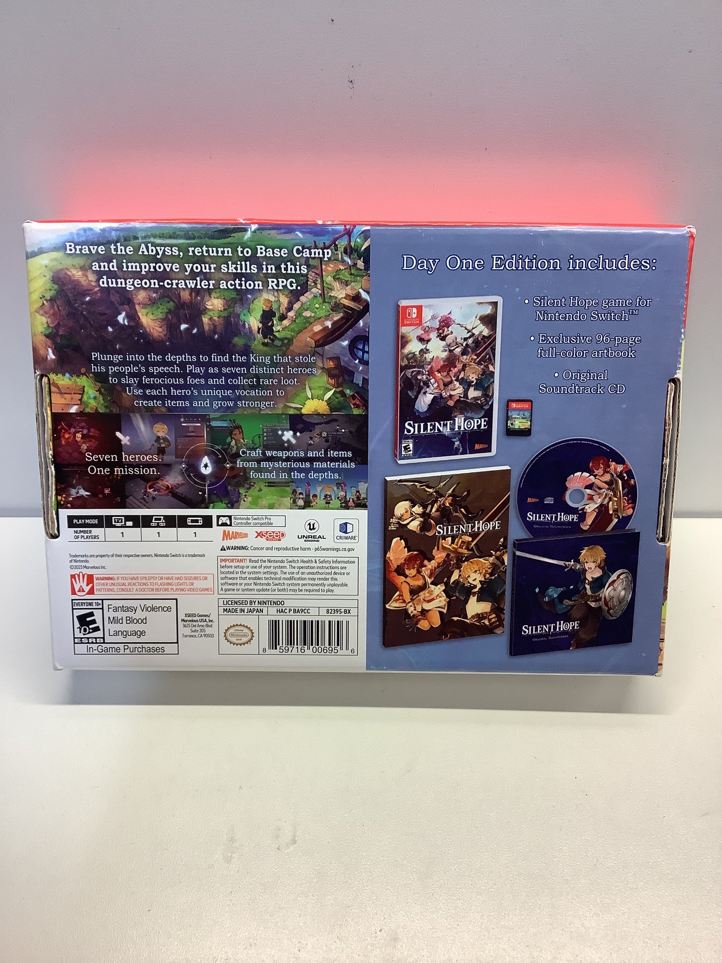 Silent Hope [Day One Edition] - Nintendo Switch